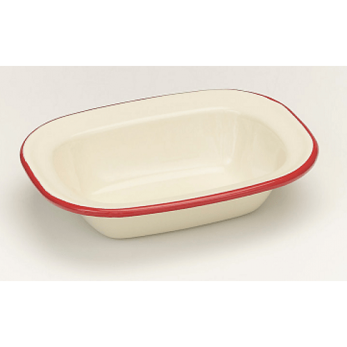 Victor Enamel Oblong Pie Dish 16cm (6.3")